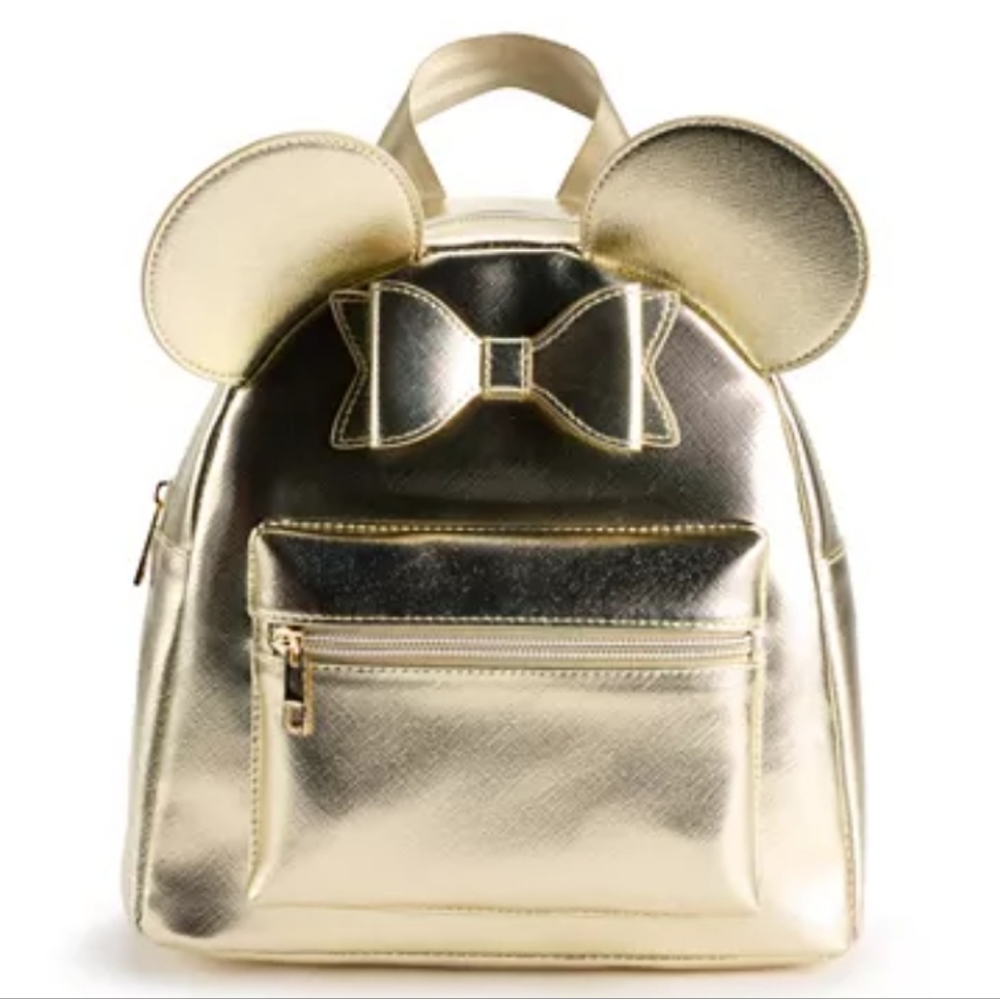 Disney's Minnie Mouse Metallic Mini Backpack